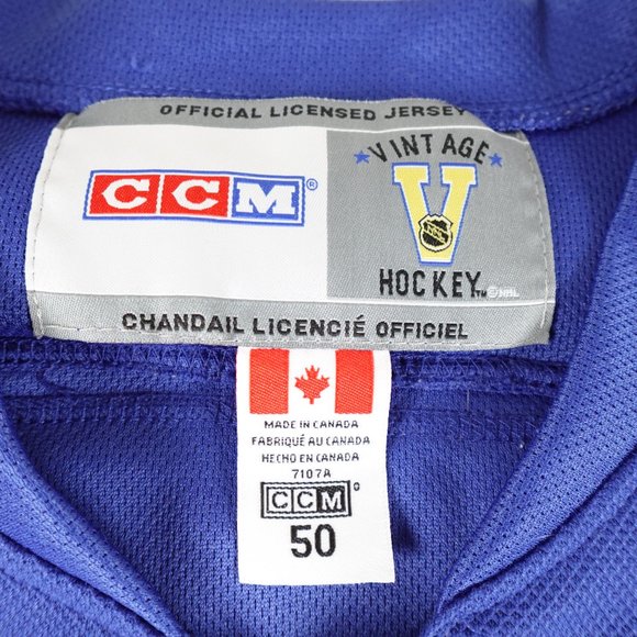 CCM Vintage Jagr Rangers Stitched Hockey Jersey Size 50 Medium Made in Canada - Picture 3 of 13